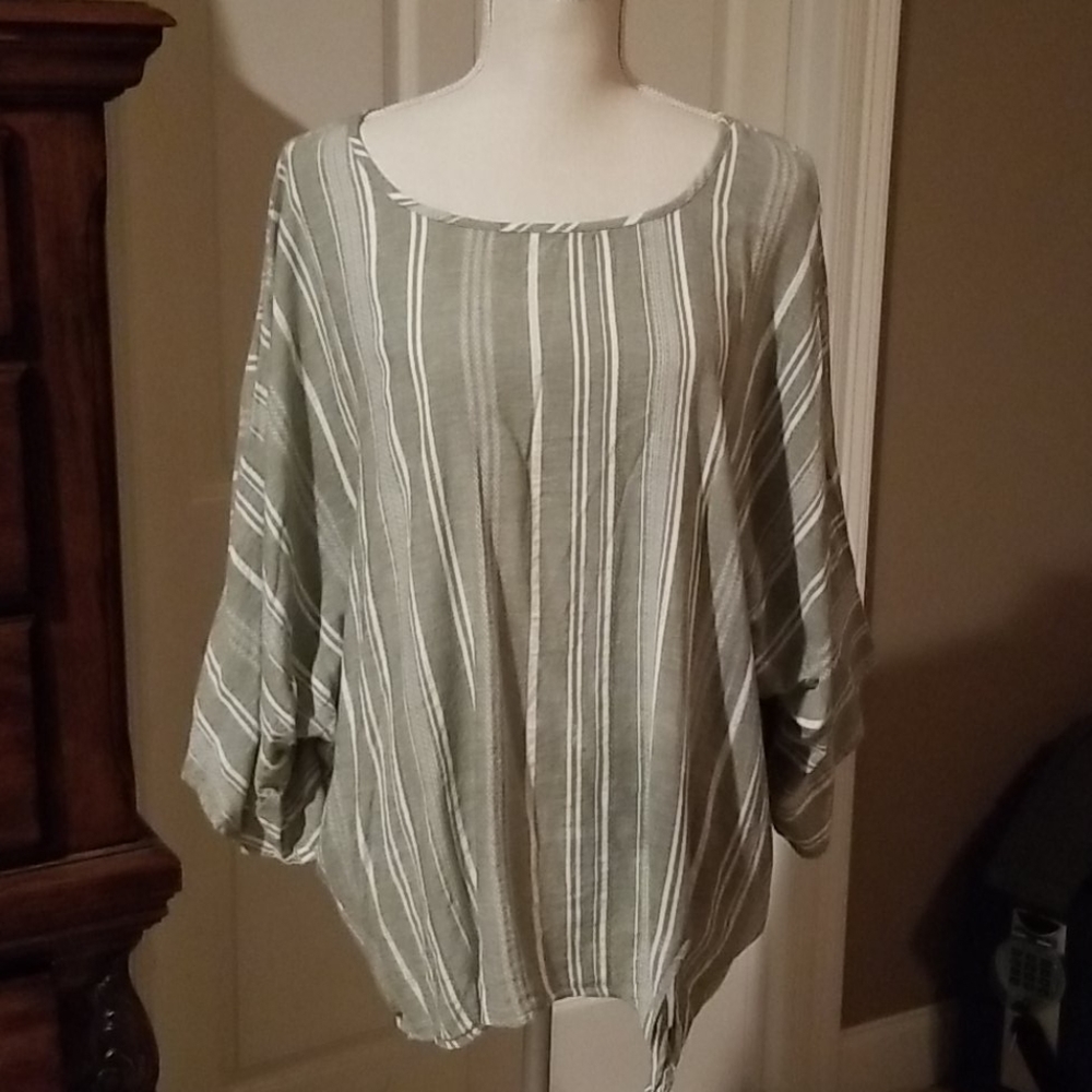 Summer 3/4 sleeve shirt